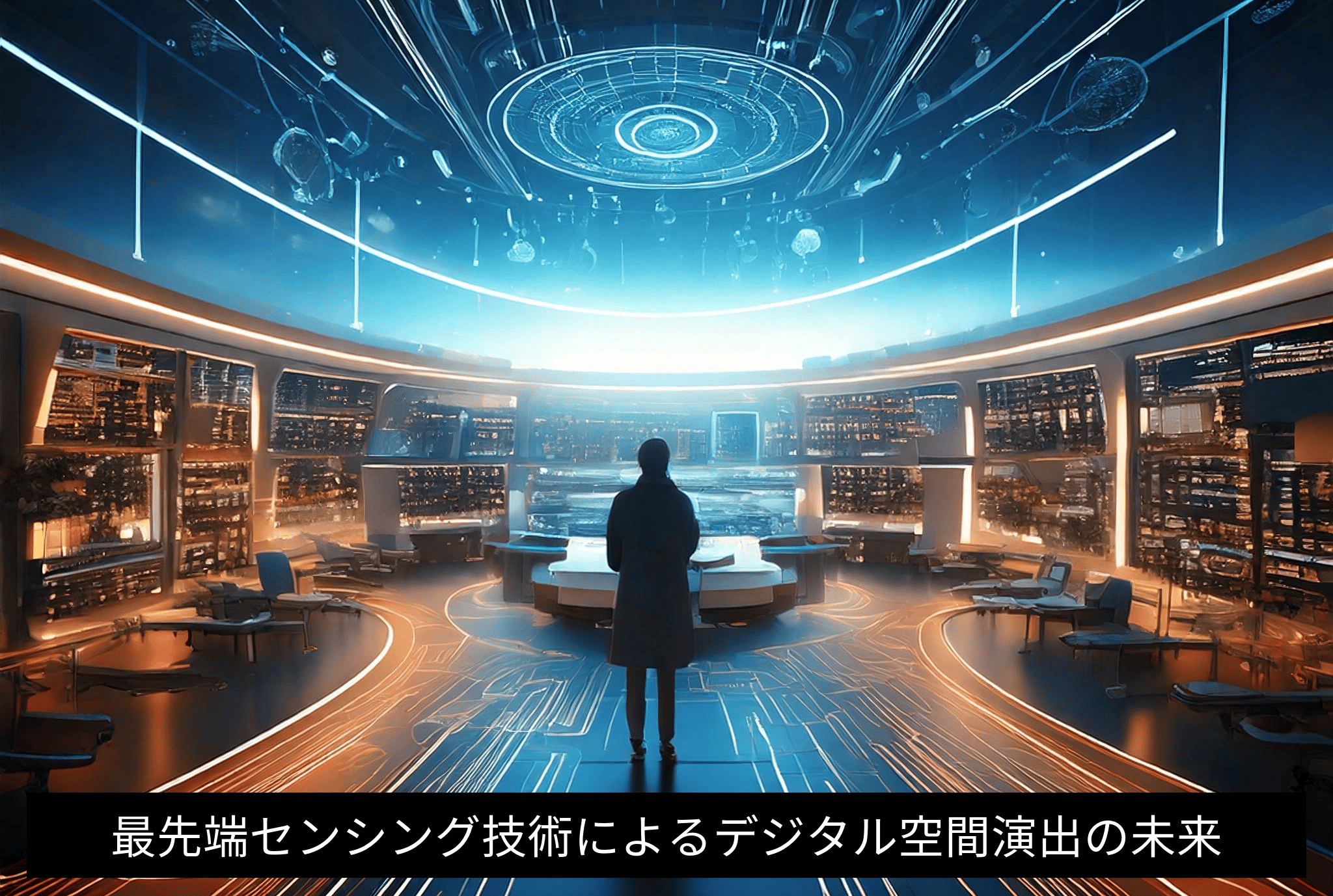 最先端センシング技術によるデジタル空間演出の未来