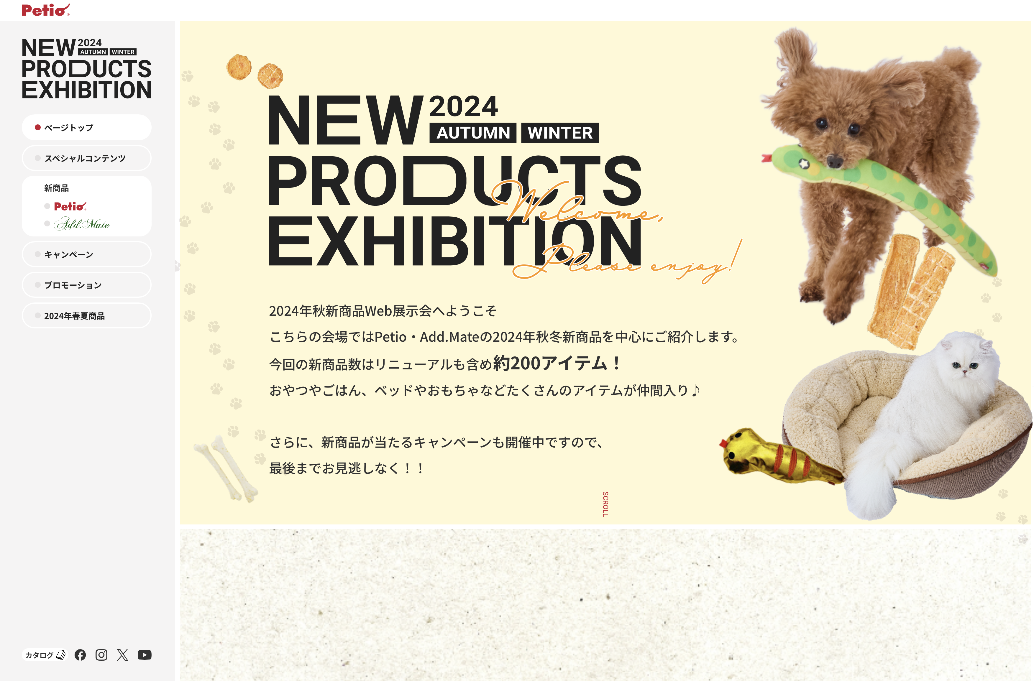 ペティオ | オンラインイベントWEBサイト