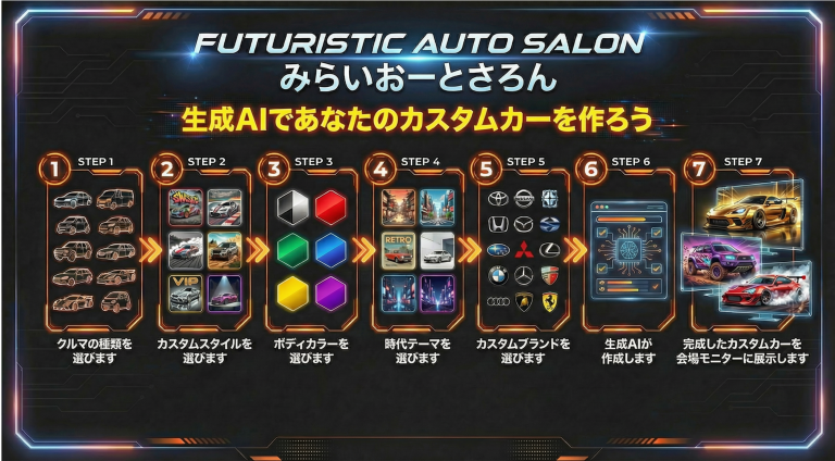 イベントコンテンツ【フォトフォトAI「みらいおーとさろん」】